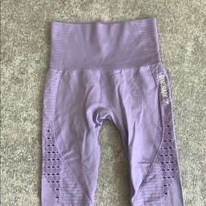 gymshark purple seamless leggings